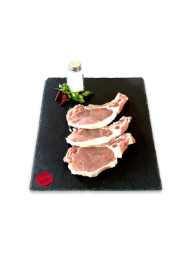 Chuleta de cerdo ibérico