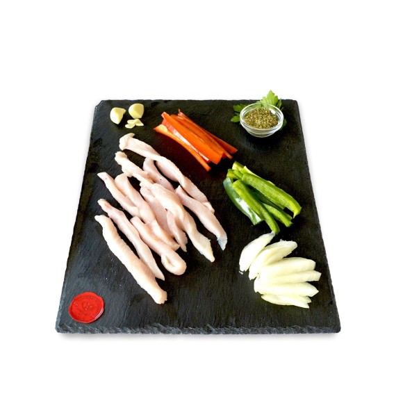 Fajitas de pollo